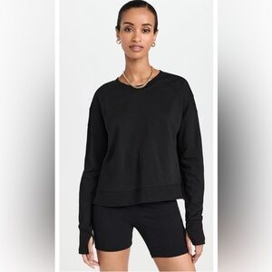 Sweaty Betty Black Long Sleeve Sweatshirt